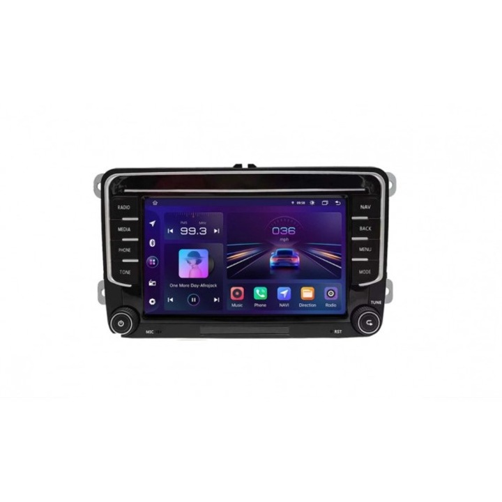 Navigatie android 12, ecran IPS 7 inch, 1GB RAM 32GB Memorie interna, Carplay wireless, cooler racire