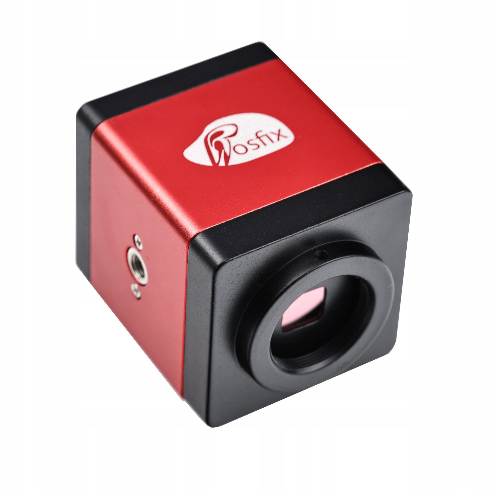 Microscop digital cu camera Rosfix, Negru/Rosu - eMAG.ro