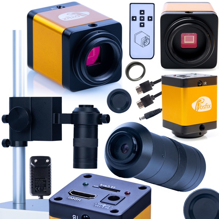 Комплект микроскопи 3 в 1, Rosfix, GC сензор, Multicolor