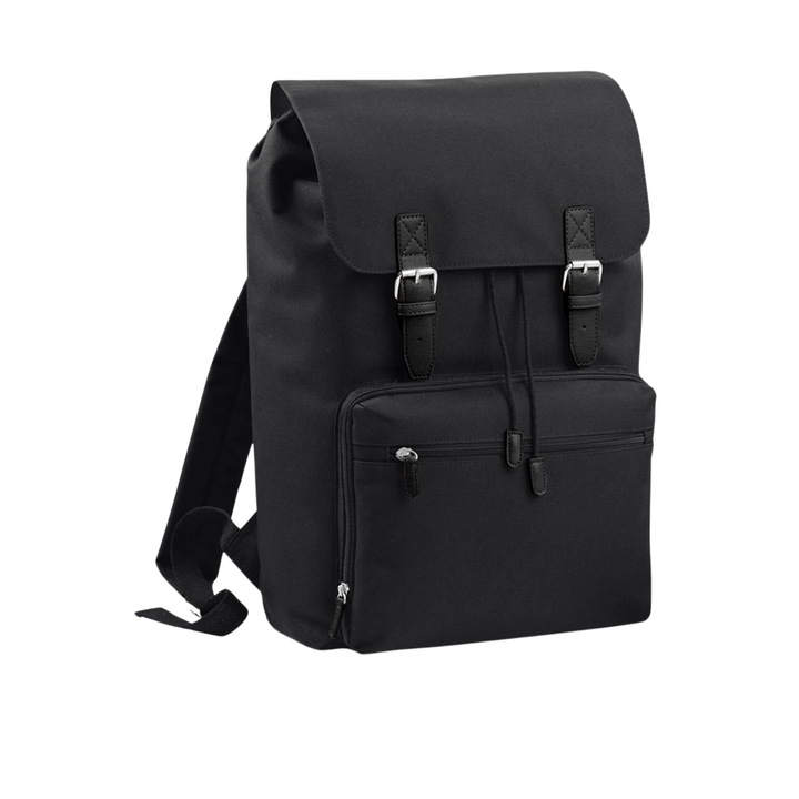 Rucsac vintage pentru laptop 13"-17", 3 buzunare, 6 compartimente, Ronic X, 30 x 46 x 17 cm, 18 l, negru Darth Vader