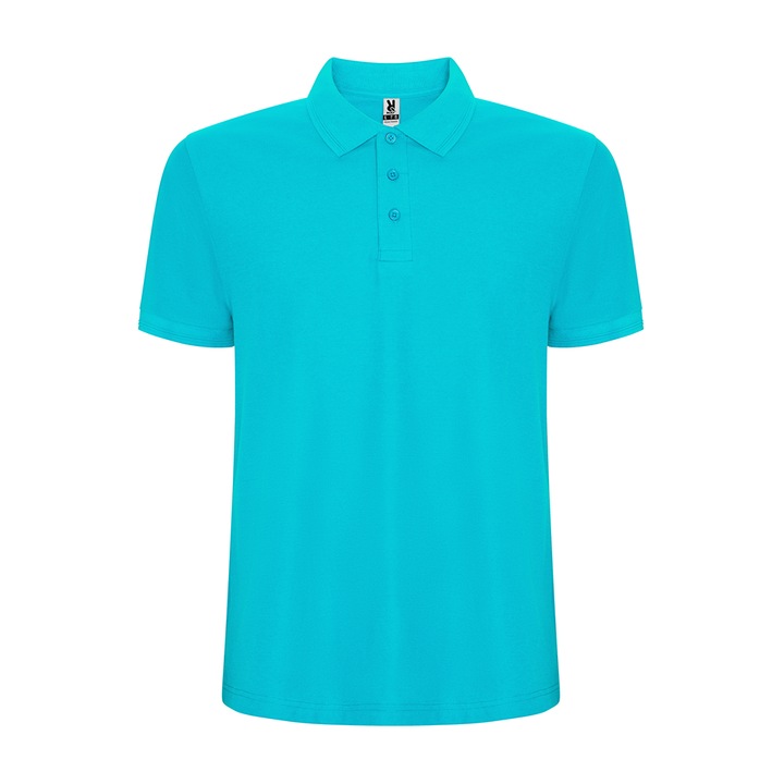 Tricou polo copii, Pegaso Premium, densitate 190 g/m², Turcoaz
