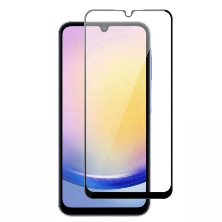 Folie sticla securizata, compatibila cu Samsung Galaxy A15, Full Glue