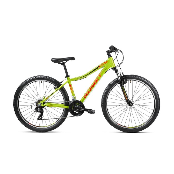 Bicicleta Romet 15 S Rambler R6.0 JR lime-negru-rosu
