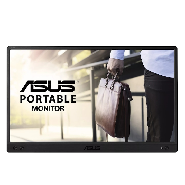 Монитор Asus MB166C ZenScreen, IPS, 15.6", 1920x1080, 5ms, USB, 60Hz