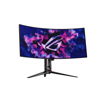 Monitor Gaming OLED Asus ROG Swift PG34WCDM 34", UWQHD (3440x1440), 240Hz, 0.03ms (GTG), AMD FreeSync Premium Pro, G-Sync Compatible, 800R, ROG Smart KVM, USB Type-C 90W, Asus Display Widget Center USB-C, HDMI, Display Port, Negru