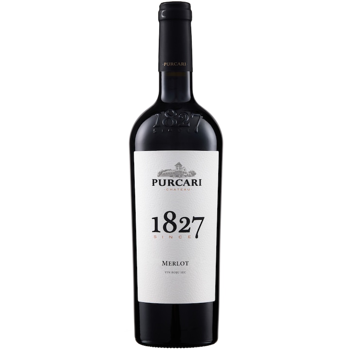 Vin Rosu Purcari, Merlot, Sec, 0.75l