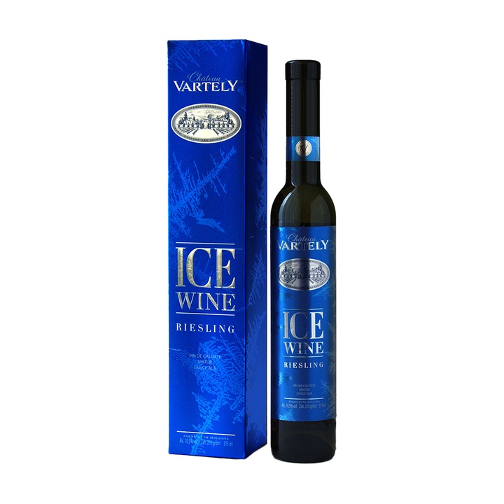 Vin Alb Vartely Ice Wine, Riesling , Dulce , Cutie, 0.375l