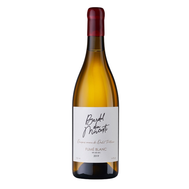 Vin Alb Mircesti, Bardul din Mircesti, Fume Blanc, Sauvignon Blanc, Sec, 0.75l
