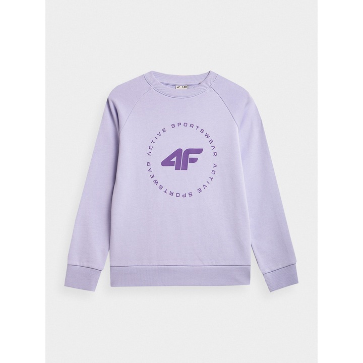 Bluza Fete, 4F, 302877713, Bumbac, Violet