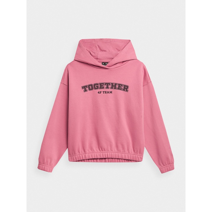 Bluza Fete, 4F, 302877362, Bumbac, Roz