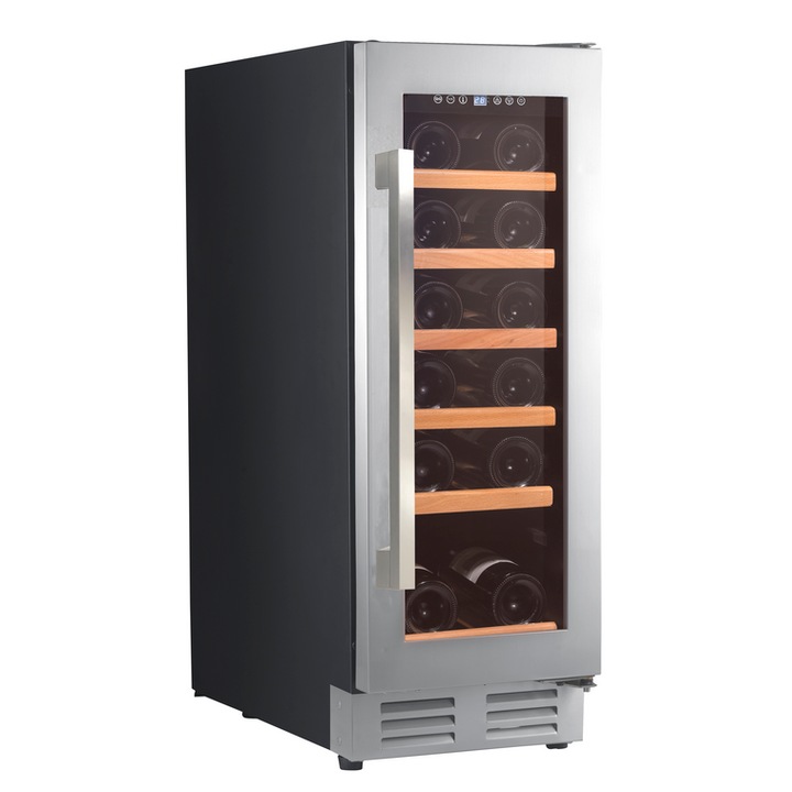 Racitor de vin LSBU18X2, 18 sticle, 1 zona, incorporabil sub blat La Sommeliere