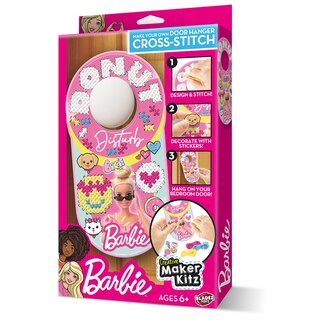 Barbie Creative Maker Kitz - Set Luci Fata Con 10 Lanterne LED E Adesivi Fosforescenti Per Bambine