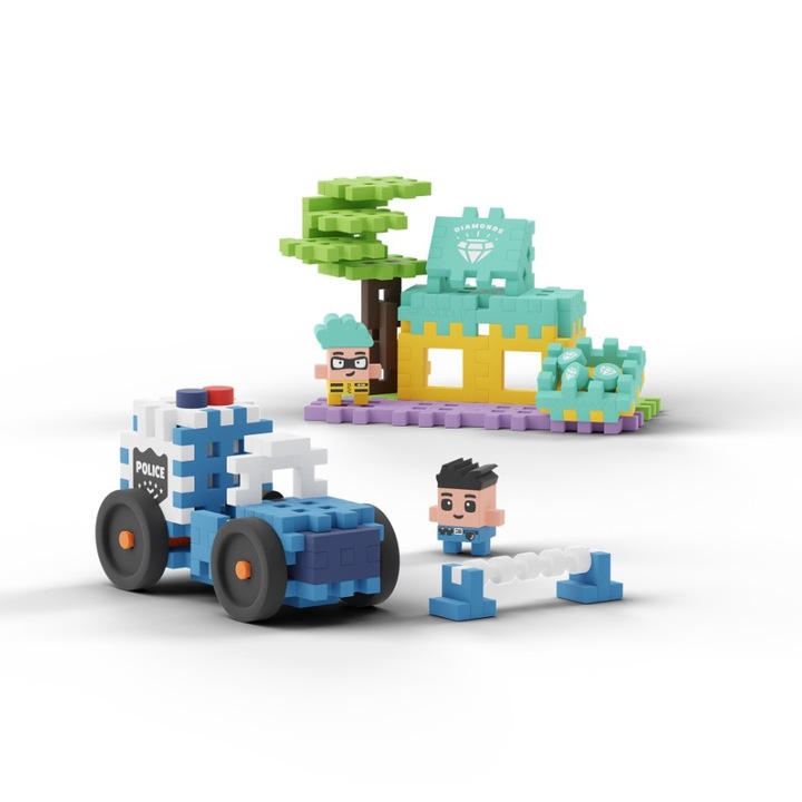 Конструктор Marioinex, Магазин за бижута в Waffle City, Многоцветен, 80 бр