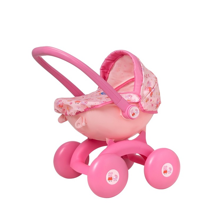 Babakocsi, Peppa Pig, Műanyag, Többszínű