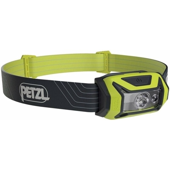 Челник, Petzl, 350 lm, черен/жълт
