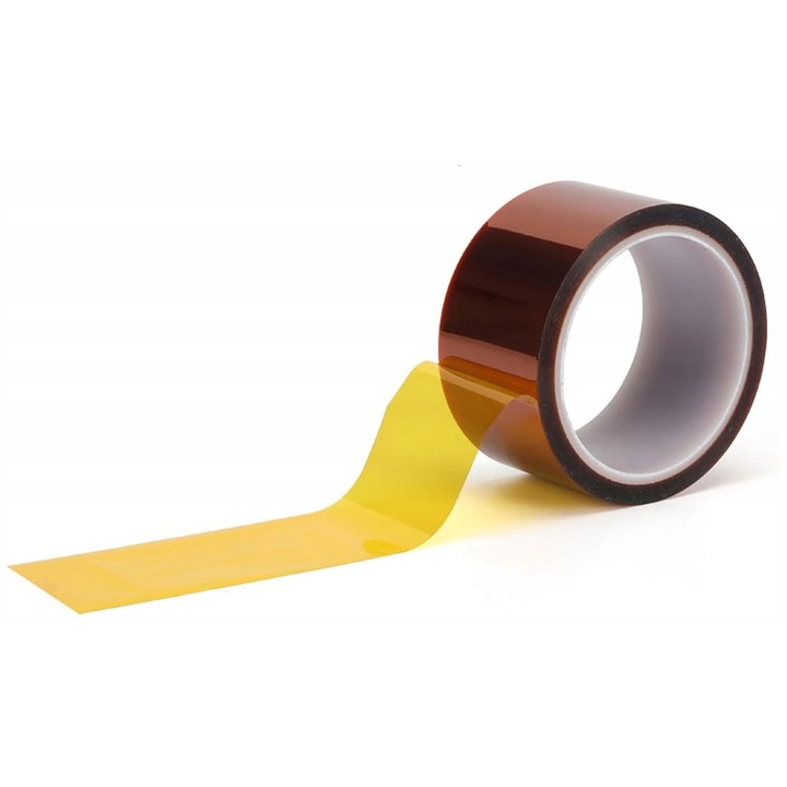 Banda Kapton, Rosfix, 10mm, 0.05mm x 33m, Cupru