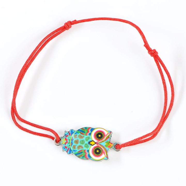 Bratara martisor cu bufnita, Meli Melo Paris