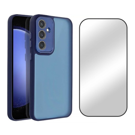Комплект от 5D защитено стъклено фолио и силиконов TPU капак за Samsung ...