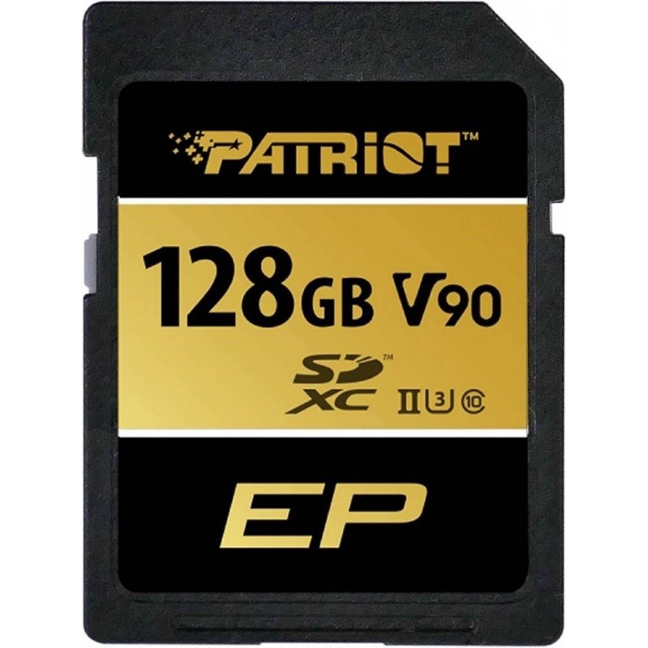 SSD карта, PATRIOT, Модел SDXC 128GB EP V90 UHS-II U3 - eMAG.bg