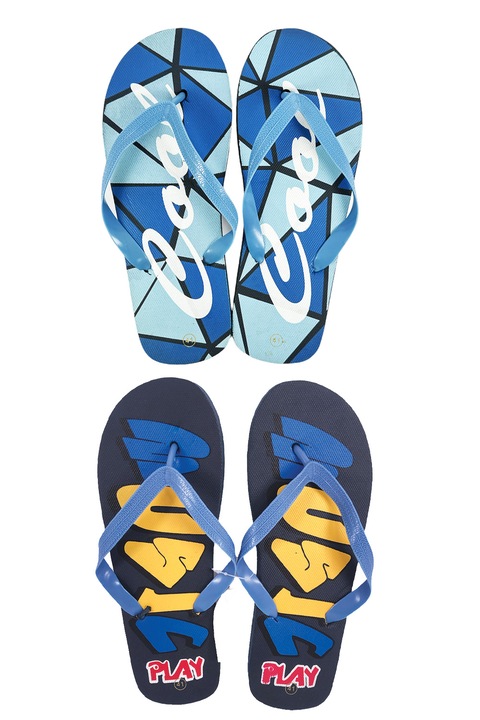 Șlapi Chippo pentru bărbați 130654, Albastru deschis/Bleumarin