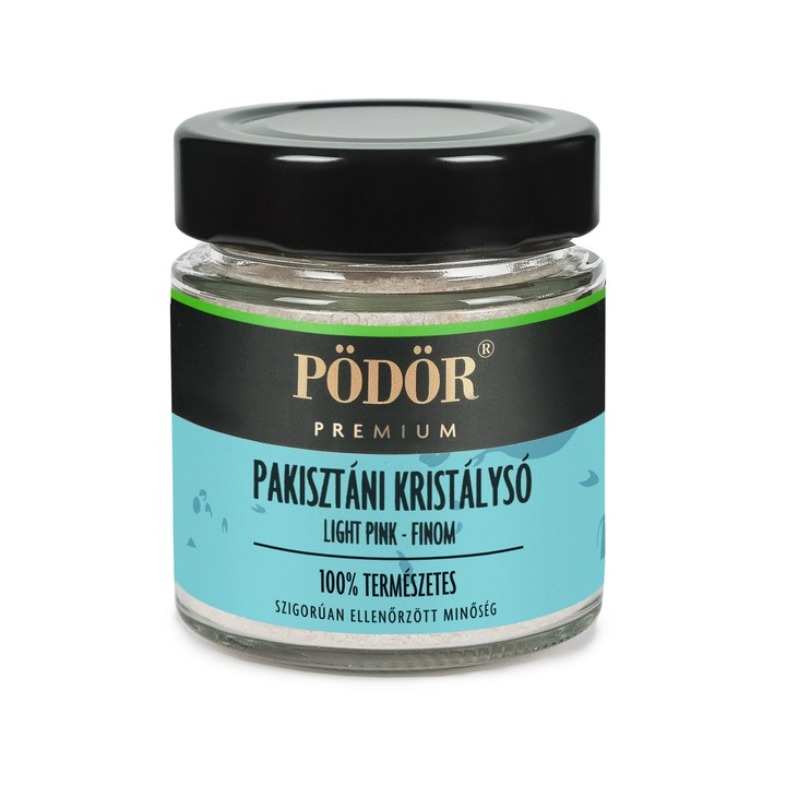 Pödör - Pakisztáni kristálysó - light pink - finom 150 g