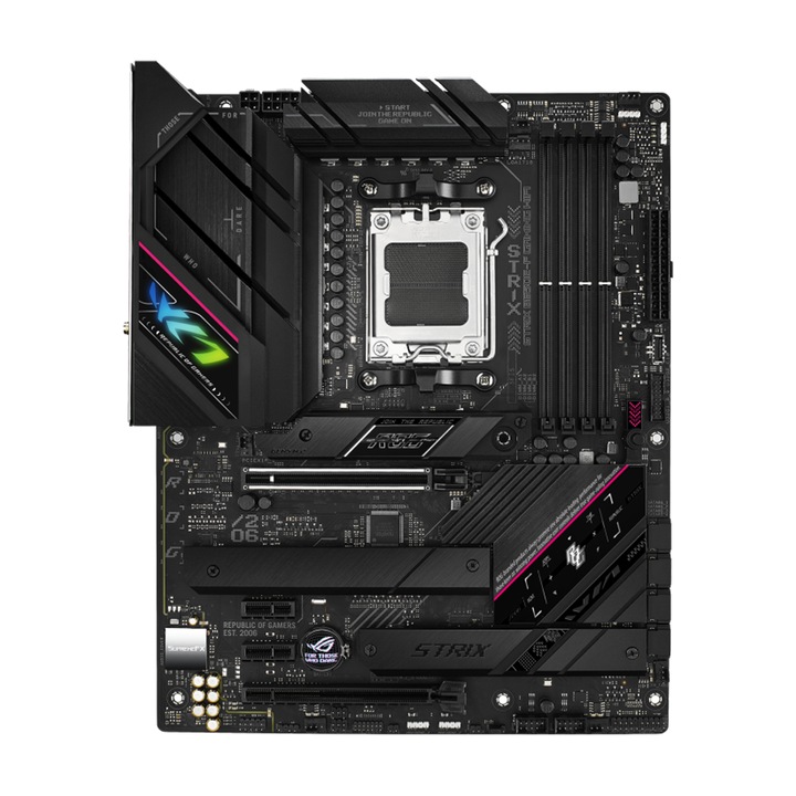 Placa de baza, ASUS, ROG STRIX AM5, B650E-F, AMD B650 GAMING WIFI ATX