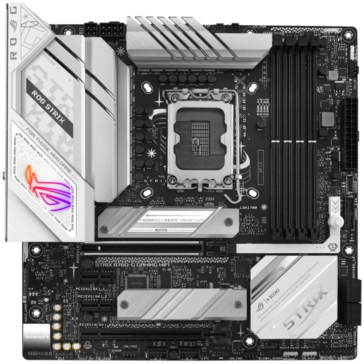 Дънна платка ASUS ROG STRIX B760-G GAMING WIFI, Socket LGA1700