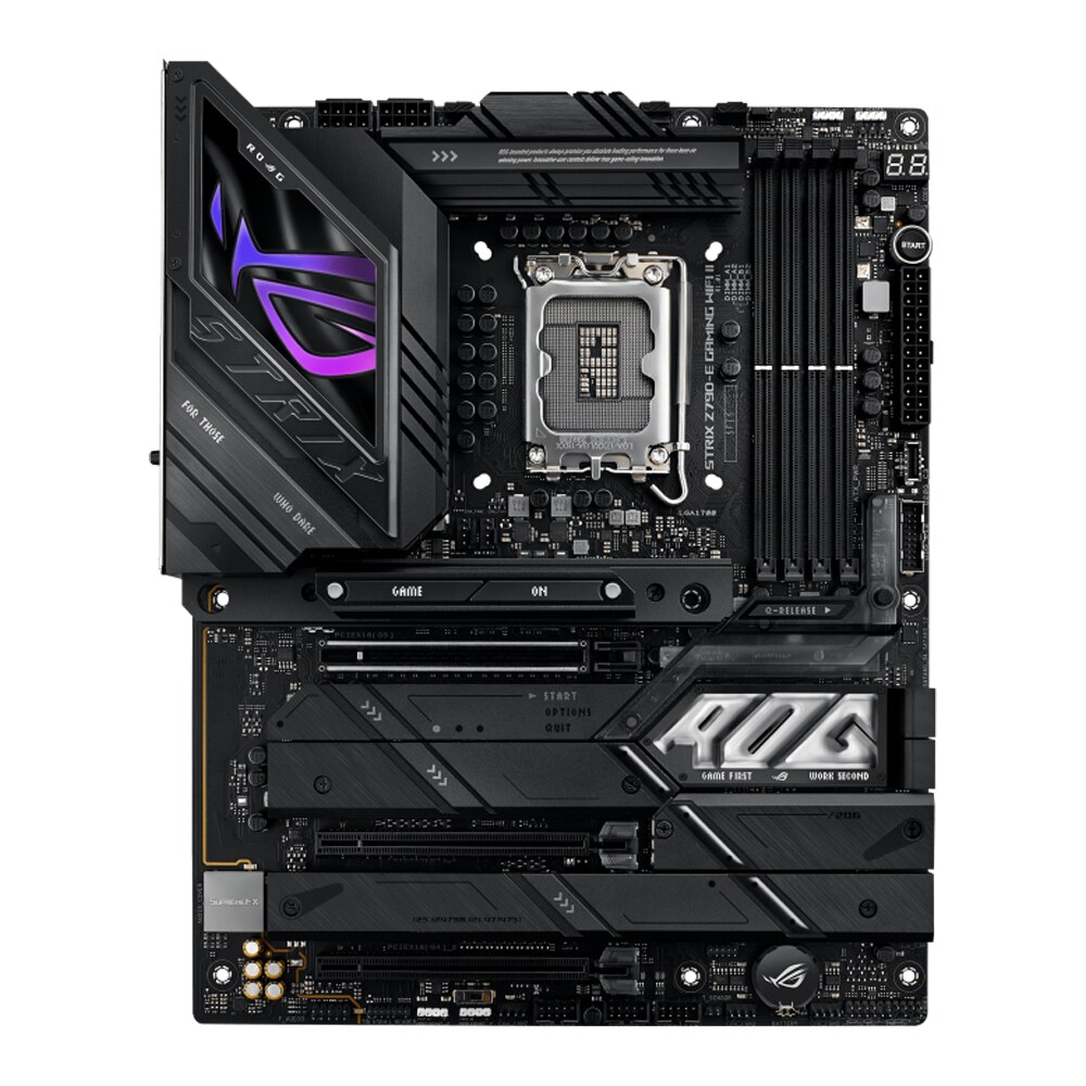Placa de baza, ASUS, ROG STRIX Z790-E, Intel Z790 S1700 GAMING WIFI II ATX, Negru