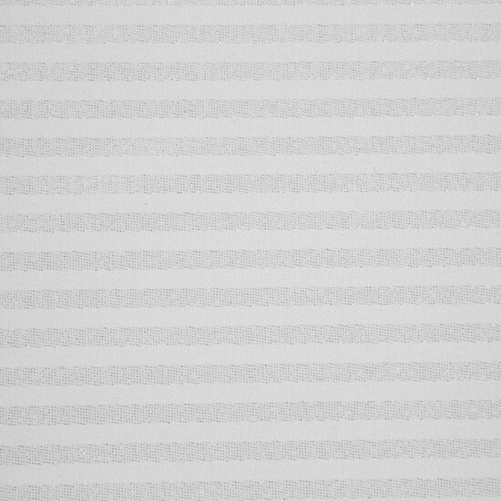 Karácsonyi asztali futó csíkos jacquard anyagból fényes szállal Ezüst 135x180 cm