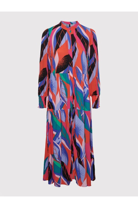 Дамска рокля, YAS, 300751886, Вискоза, Многоцветен