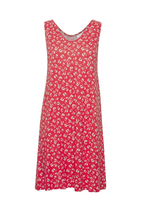 Rochie dama, ICHI, 302035663, Viscoza, Rosu