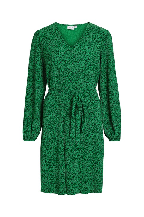 Дамска ежедневна рокля, Vila, 302785605, Полиестер, Зелен