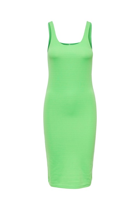 Rochie casual dama, ONLY, 302088409, Poliester, Verde, S
