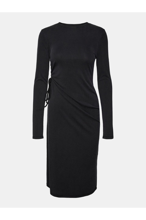 Noi alkalmi ruha, Vero Moda, 303566449, Modal, Fekete, Fekete