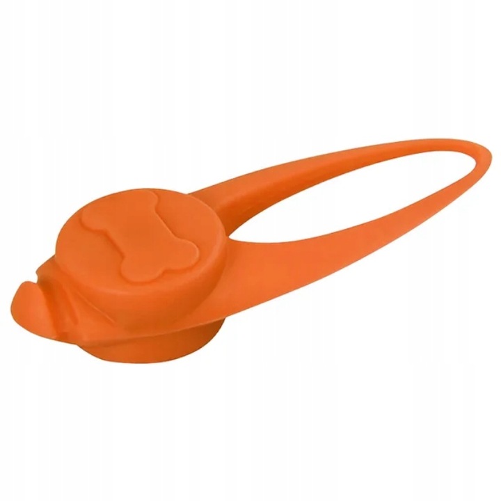 Lumina LED Pentru Zgarda, Pentru Caini Pisici, Silicon, Portocaliu