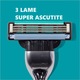Gillette Mach3 borotva alkatrészek, 16 db