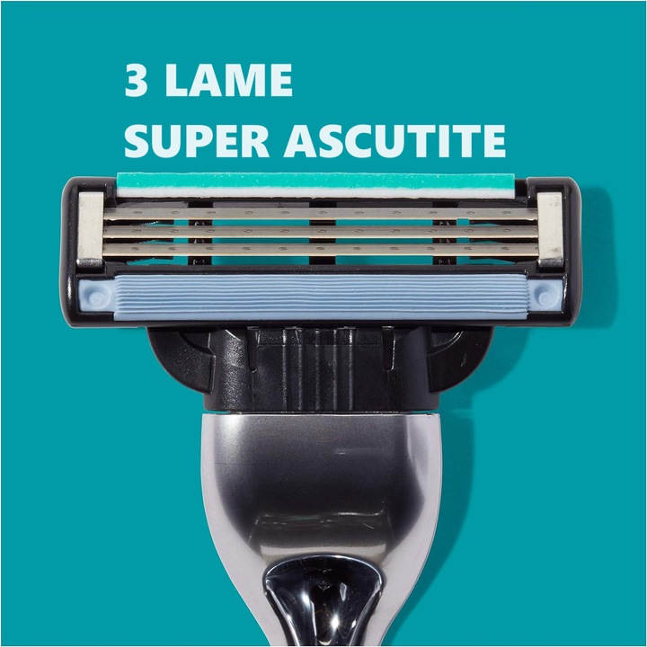 Gillette Mach3 borotva alkatrészek, 16 db