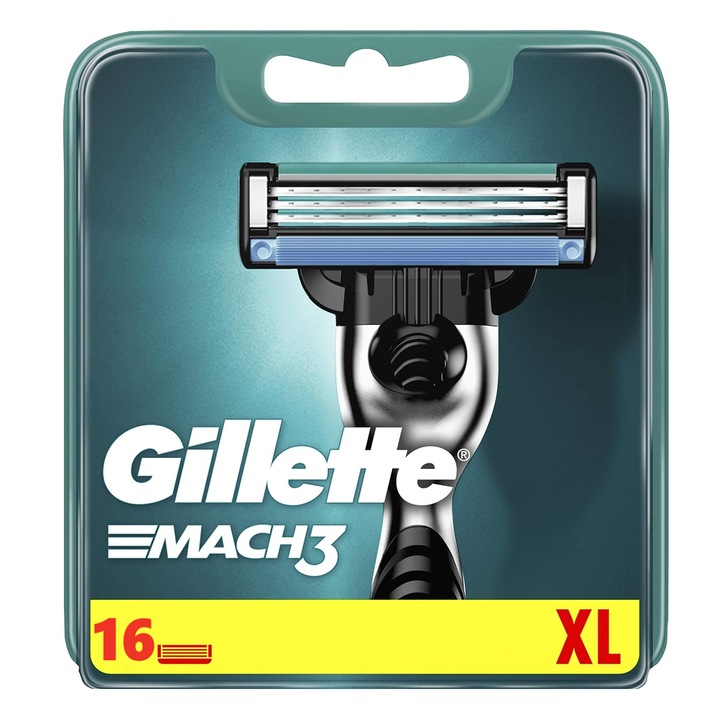 Rezerve aparat de ras Gillette Mach3, 16 buc