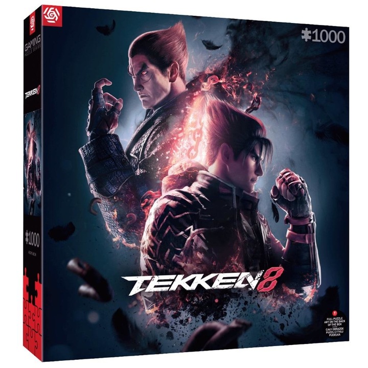 Пъзел, 1000 части, Многоцветен, Модел Tekken 8 ключа арт