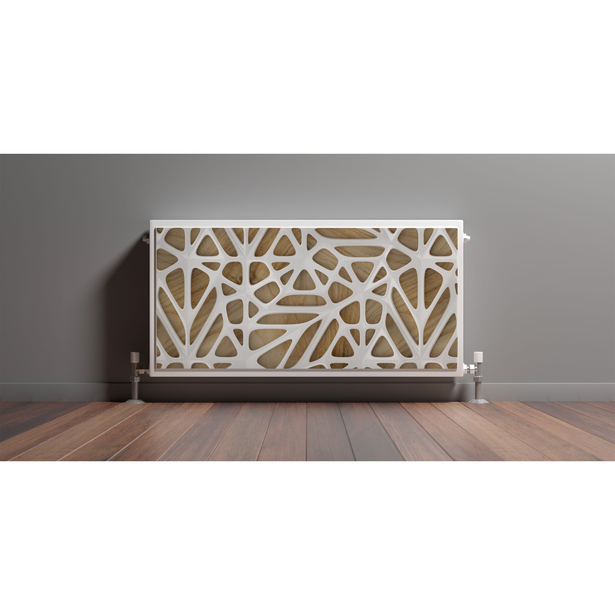 Magnet Muralo, decor radiator, abstract 80 cm x 60 cm forme albe pe ...