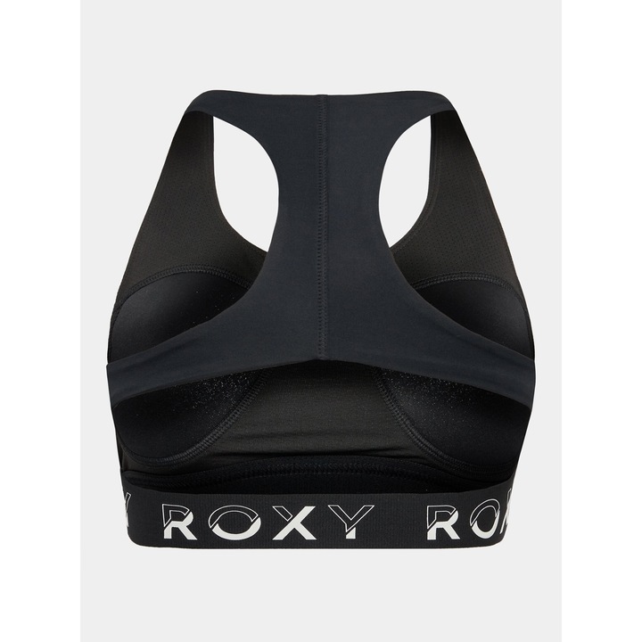 Bustiera sport dama, Roxy, 303014315, Poliester, L INTL, Gri - eMAG.ro