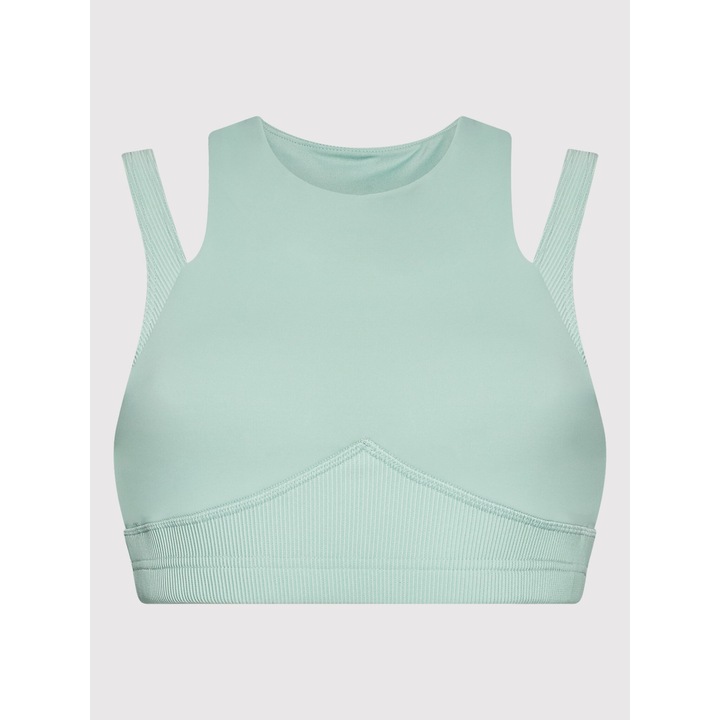 Bustiera sport dama, Reebok, 209985276, Poliester, Albastru, M