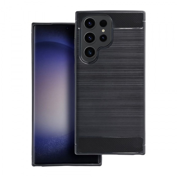 Husa pentru telefon, compatibila cu Samsung Galaxy S25 ULTRA Carbon Bush negru