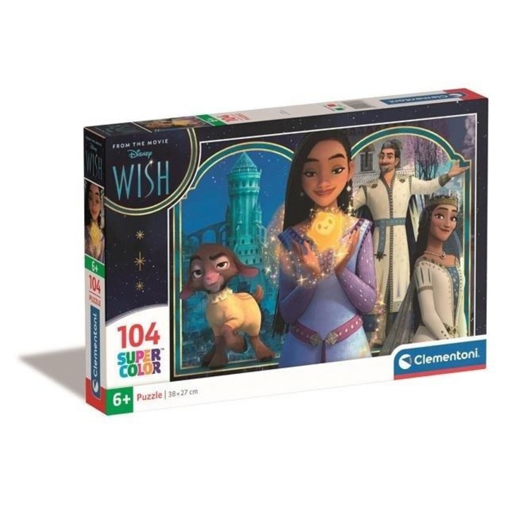 Clementoni 104 db-os puzzle - Disney - Kívánság (27269)