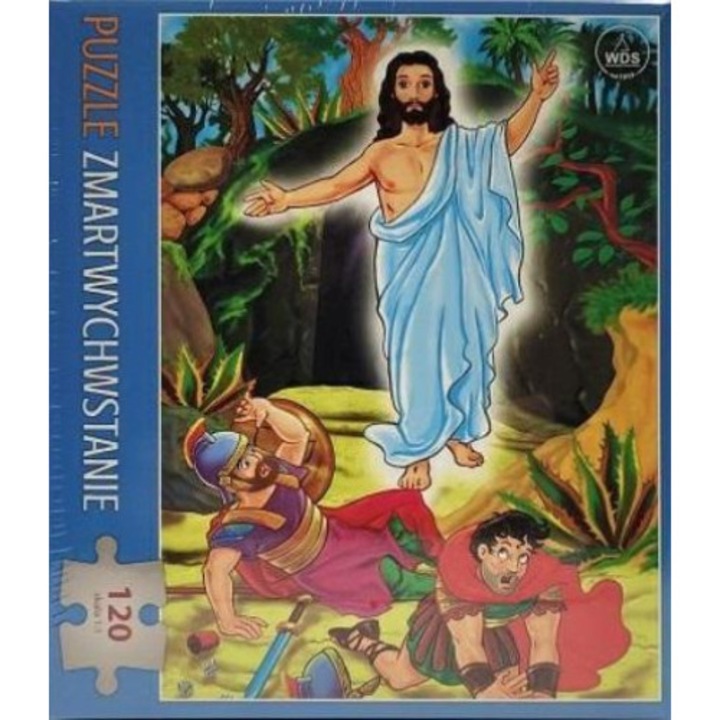 Puzzle, Wydawnictwo Diecezjalne i Drukarnia w Sandomierzu, 120 darab, Resurrection Model, Többszínű
