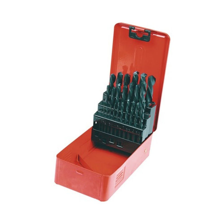 Set de burghie HSS din otel inoxidabil 1mm-13mm