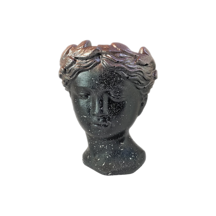 Suport universal, Lax&Home, PueriAntique, Ipsos, Negru/Rose Granit, inaltime 15 cm