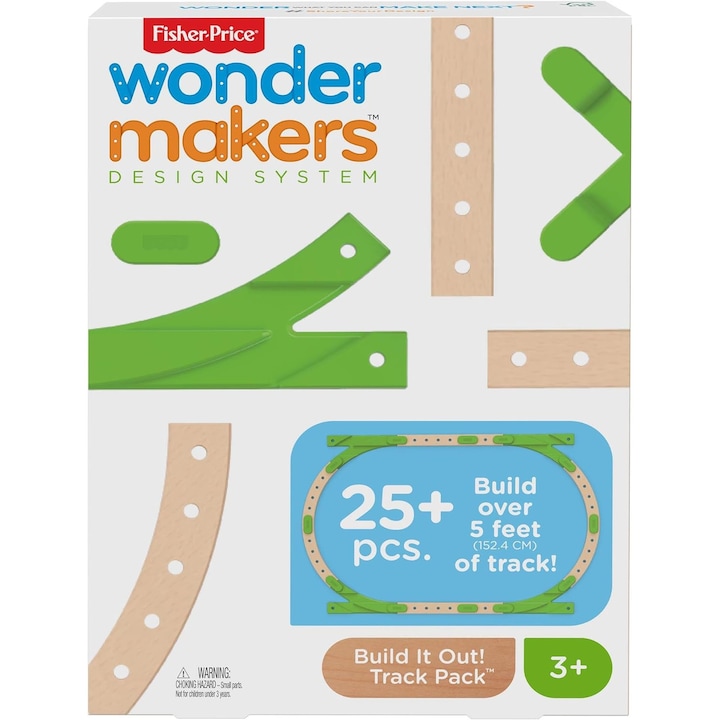 Елементи Wonder Maker, Fisher Price, 25 бр, 3+ години