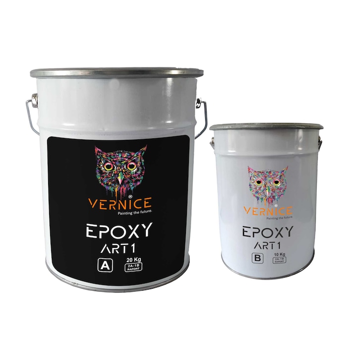 Kit rasina epoxidica si intaritor EPOXY ART 1/30 kg