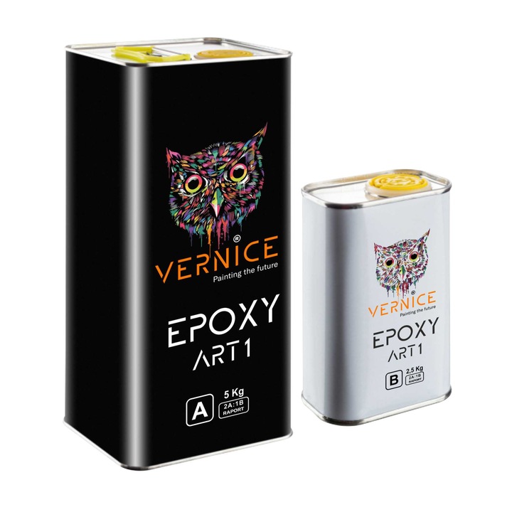 Kit rasina epoxidica si intaritor EPOXY ART 1/7.5 kg